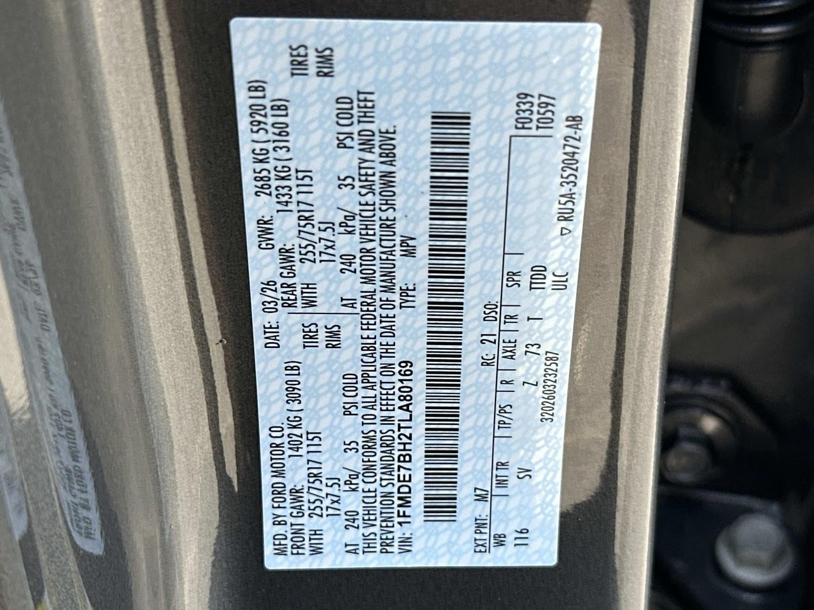 2026 Ford Bronco BIG BEND 4 DOOR 4X4