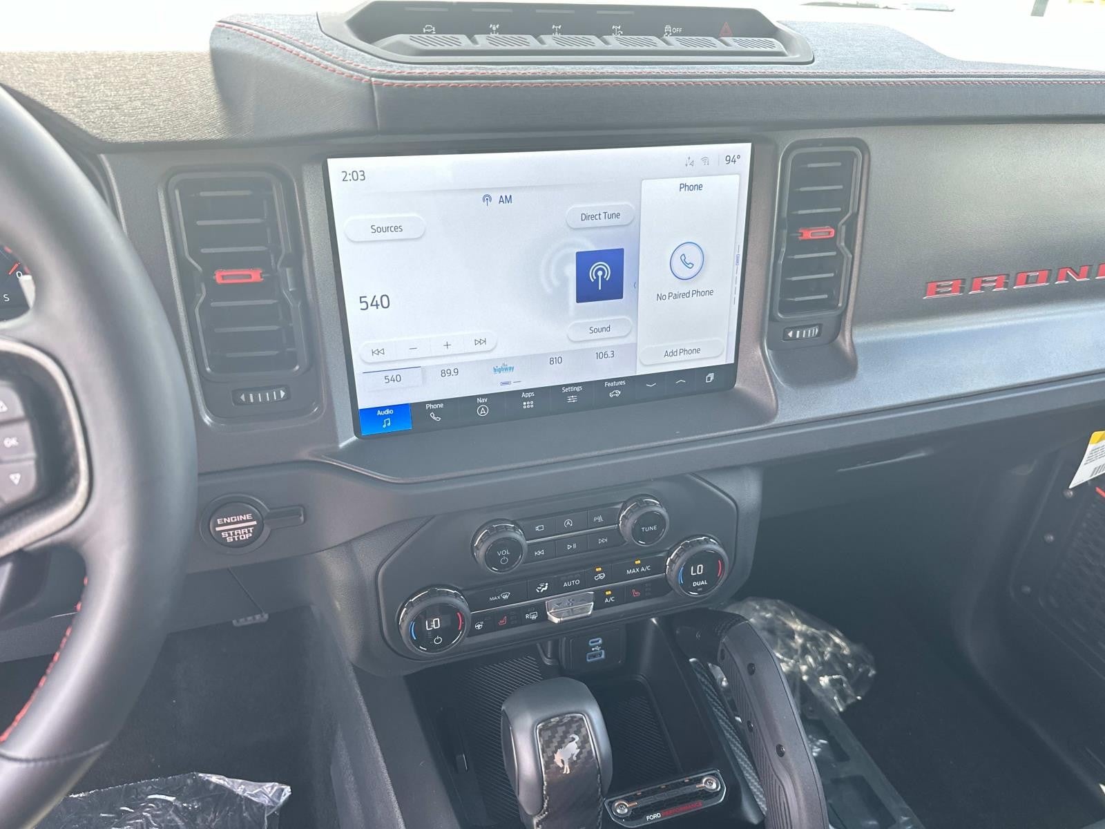 2025 Ford Bronco RAPTOR 4 DOOR ADVANCED 4X