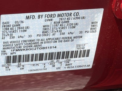2026 Ford Explorer ST 4WD