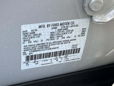 2026 Ford Explorer TREMOR 4WD