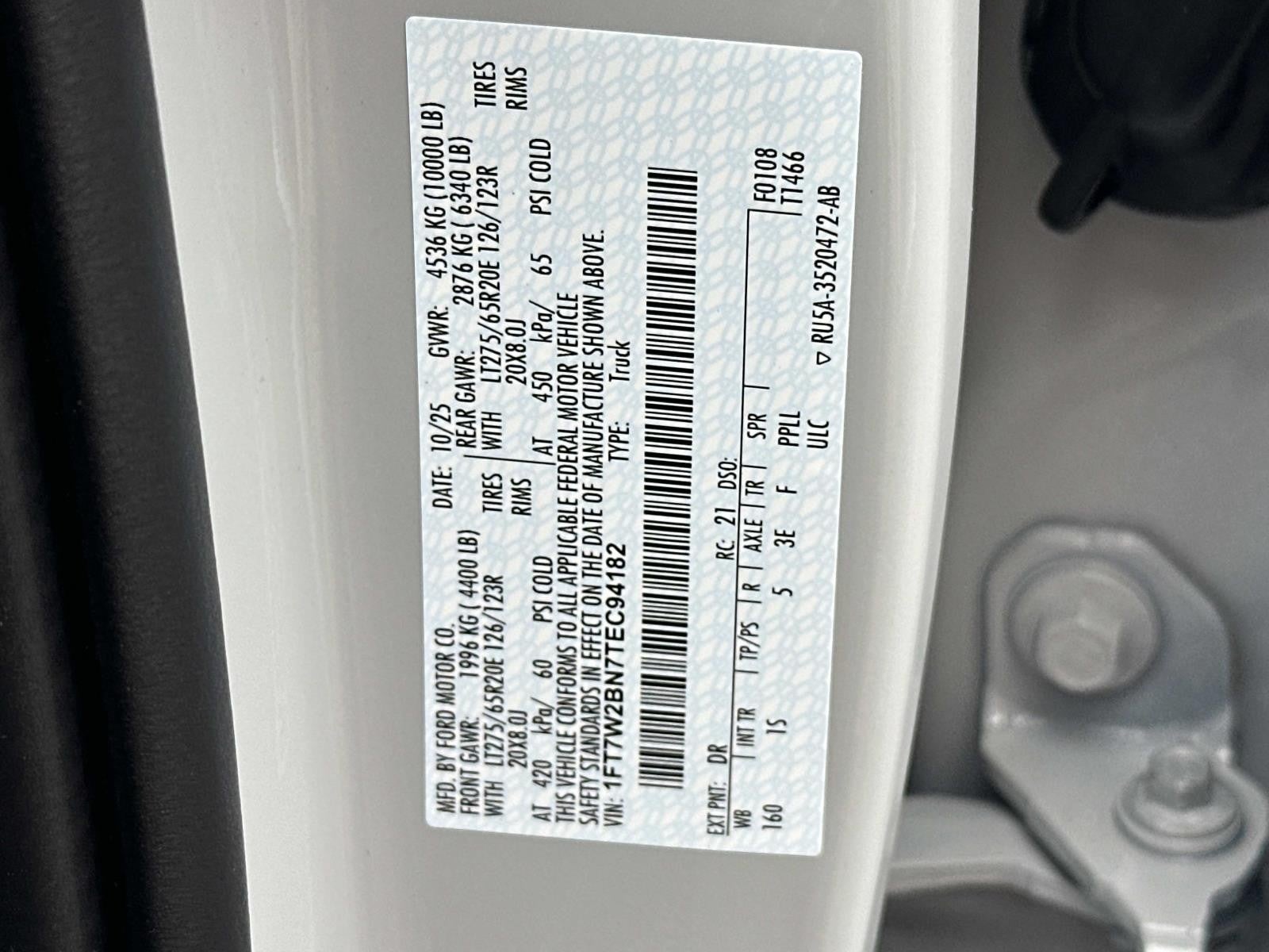 2026 Ford Super Duty F-250 SRW XL 4WD CREW CAB 6.75' BOX