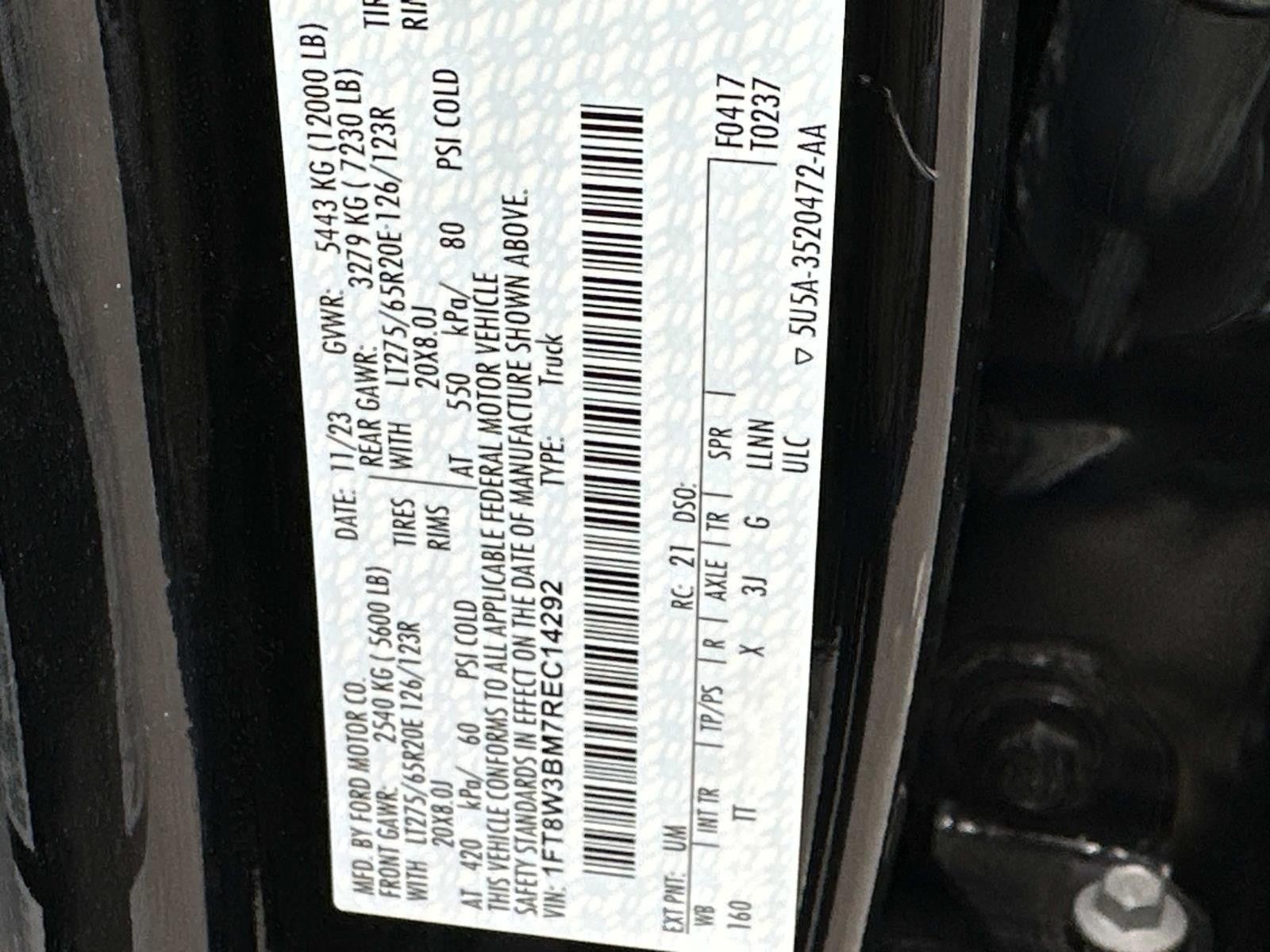 2024 Ford Super Duty F-350 SRW Limited