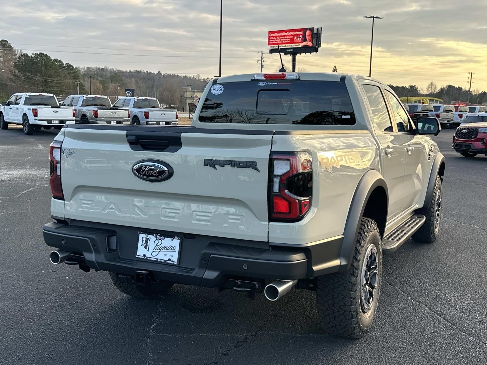 2025 Ford Ranger RAPTOR 4WD SUPERCREW 5' B