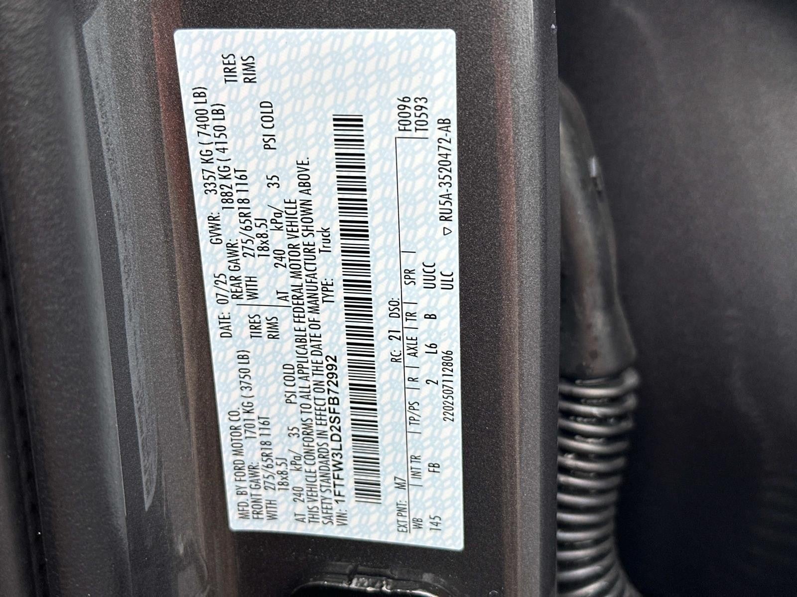 2025 Ford F-150 XLT 4WD SUPERCREW 5.5' BO