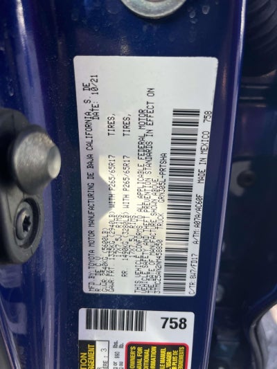 2022 Toyota Tacoma 4WD SR
