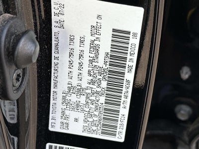 2022 Toyota Tacoma 4WD SR5