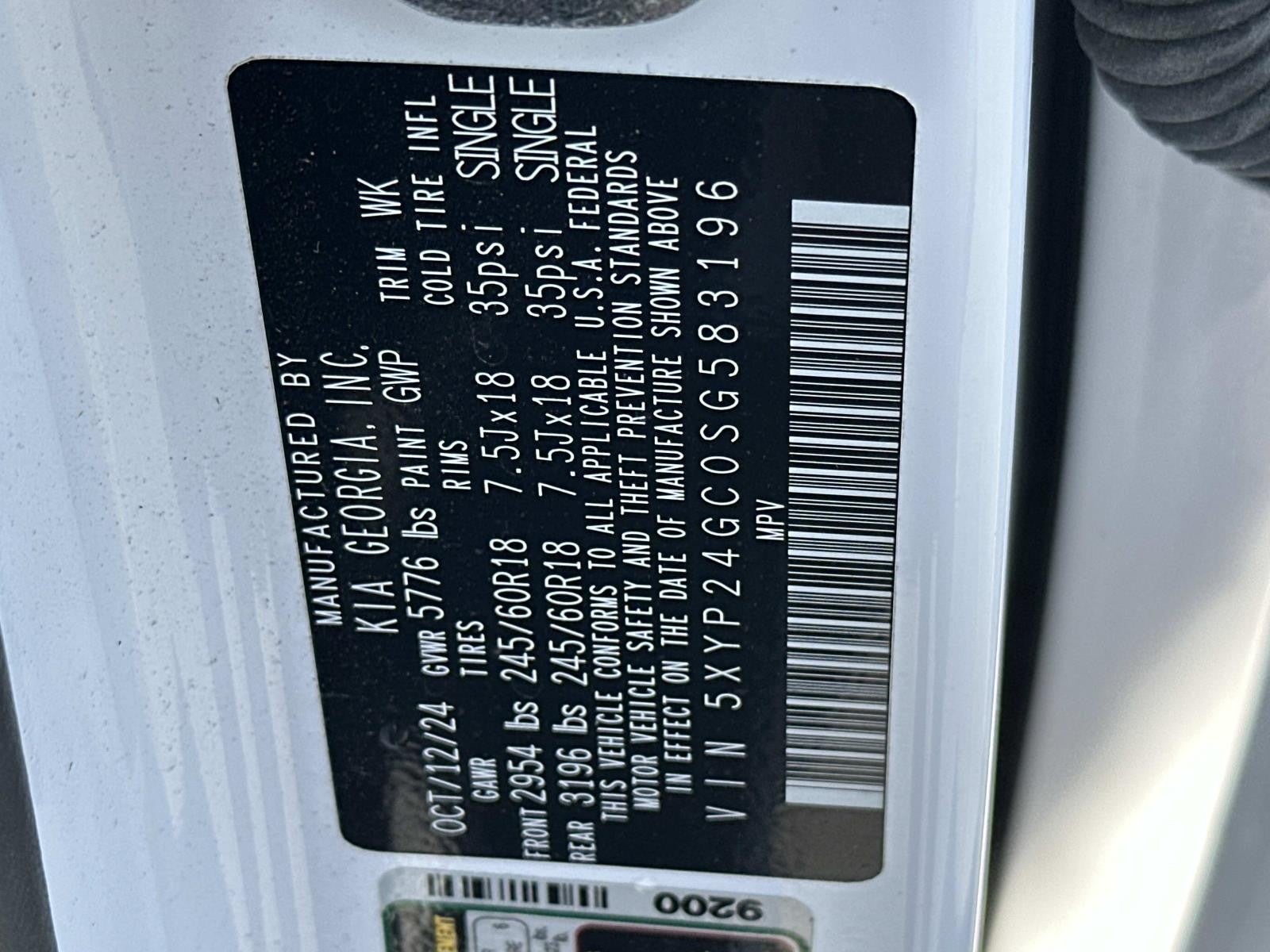 2025 Kia Telluride LX