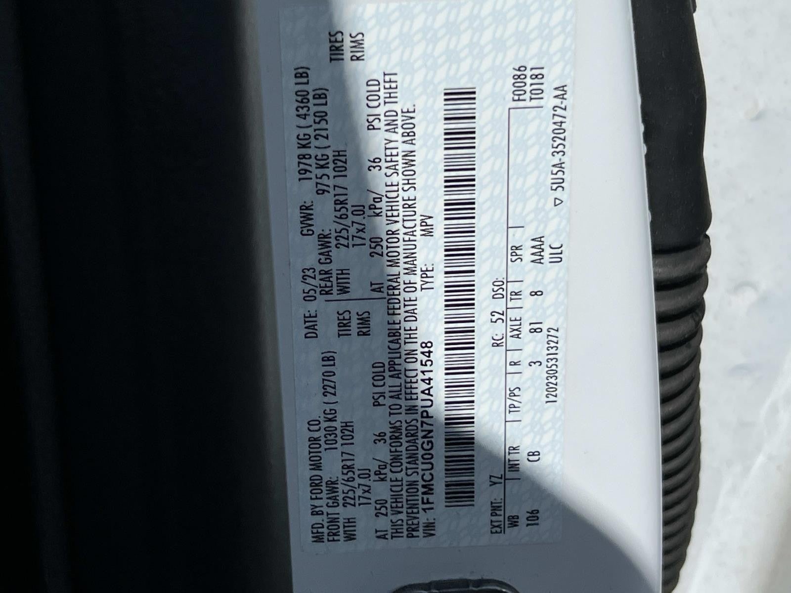 2023 Ford Escape ACTIVE FWD