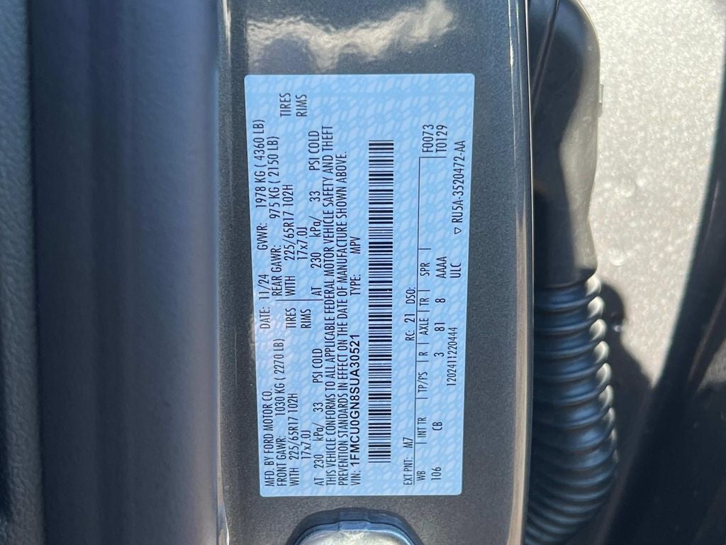 2025 Ford Escape Active