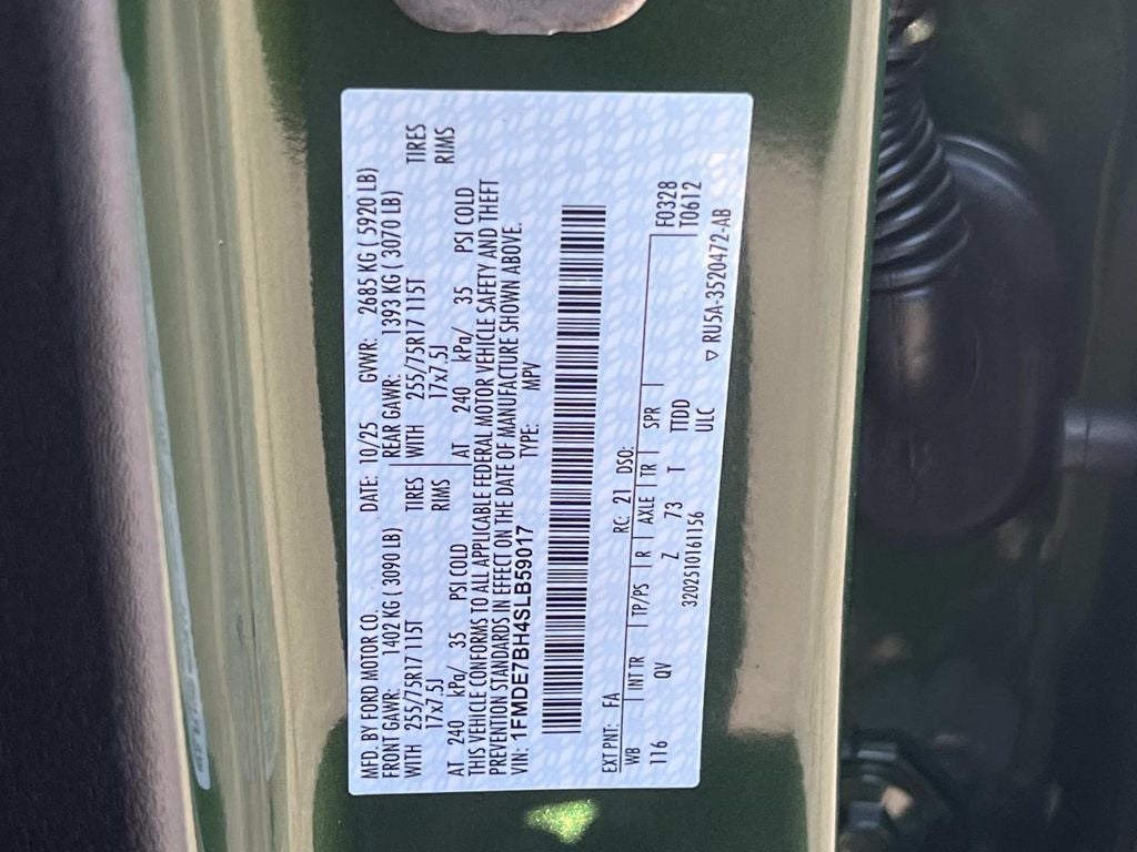 2025 Ford Bronco Big Bend