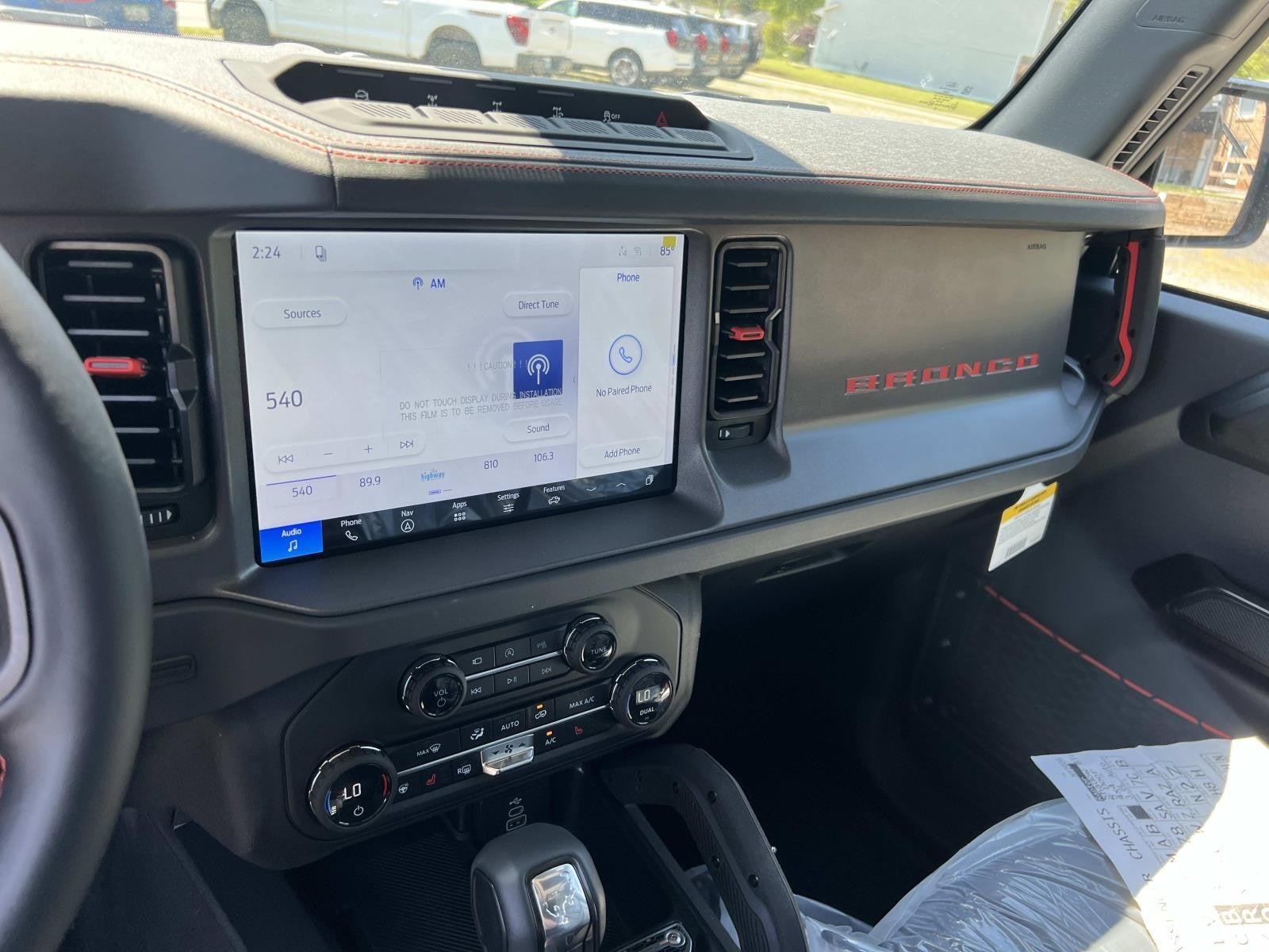 2025 Ford Bronco RAPTOR 4 DOOR ADVANCED 4X