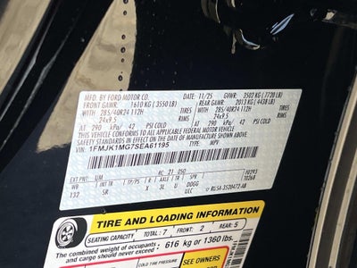 2025 Ford Expedition Max Platinum