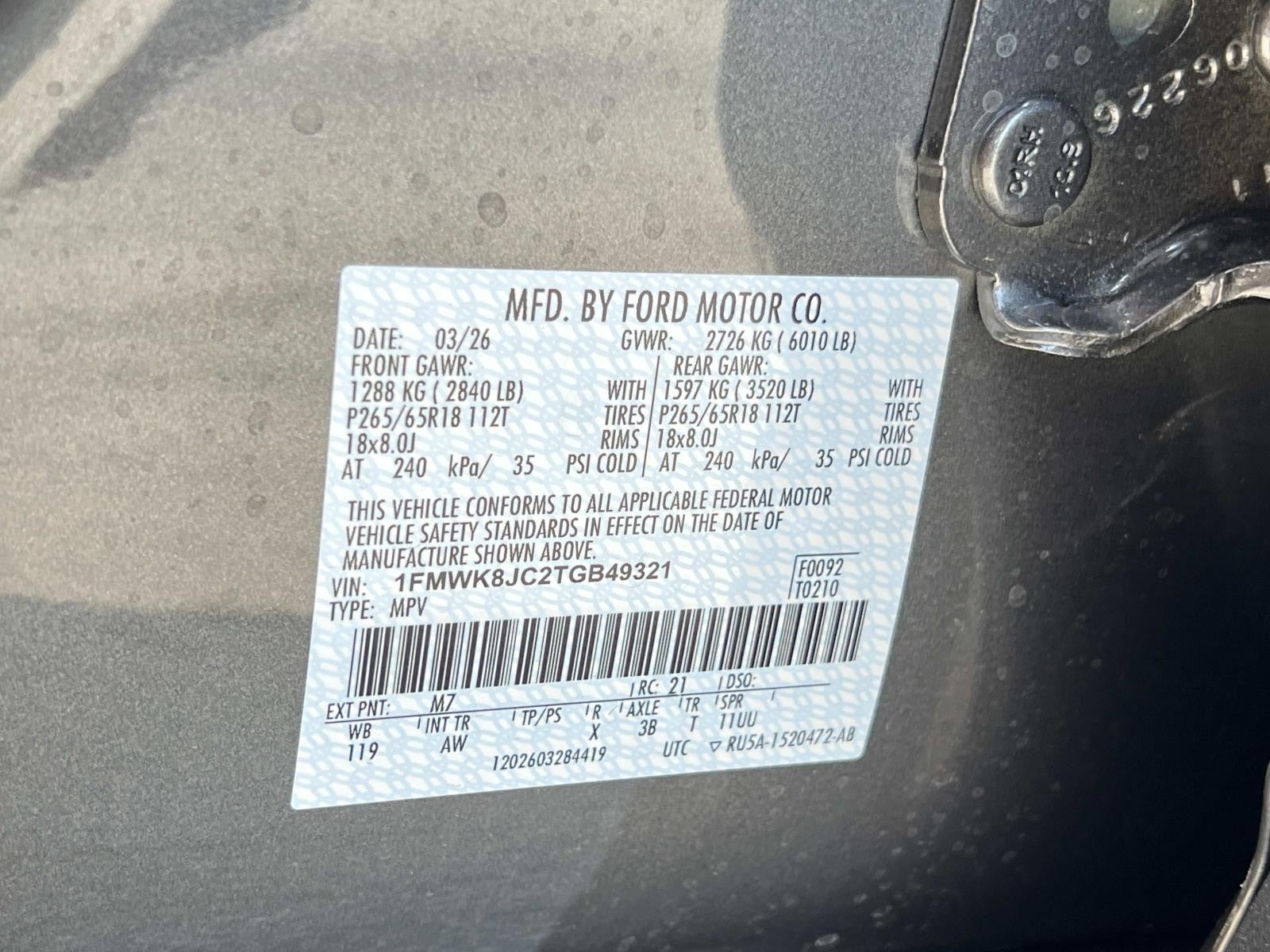 2026 Ford Explorer TREMOR 4WD