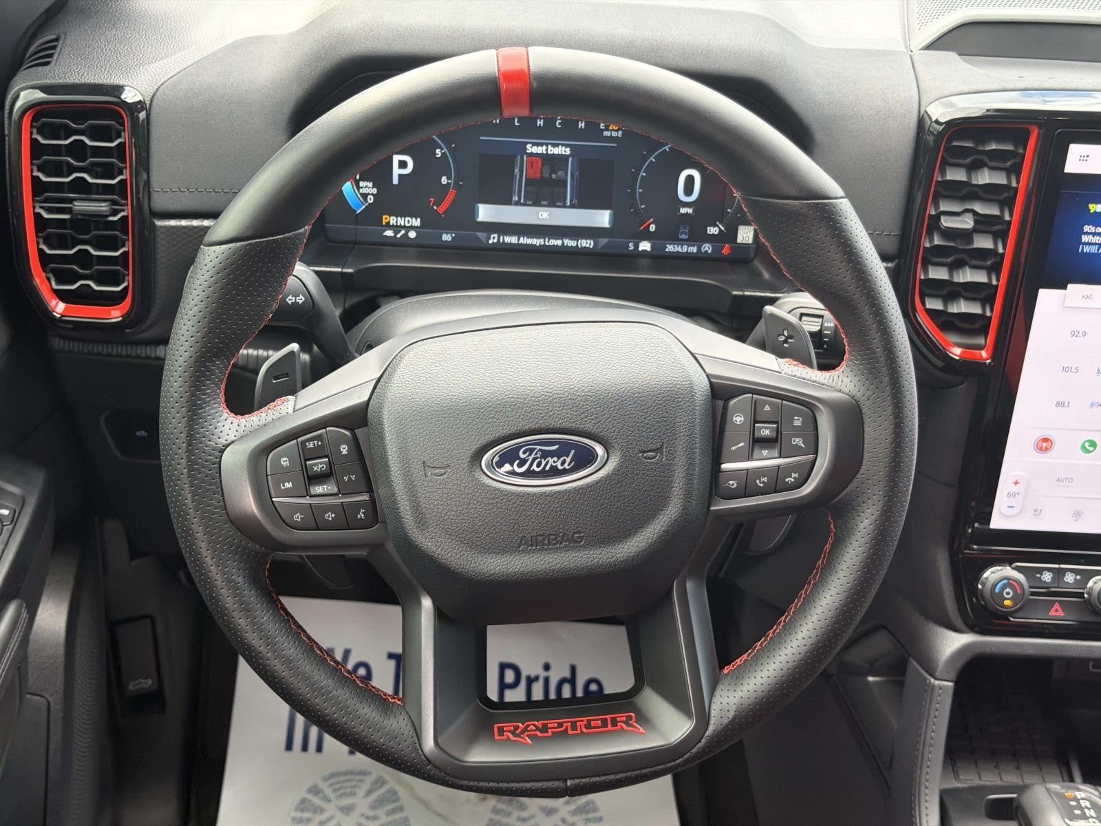 2025 Ford Ranger RAPTOR 4WD SUPERCREW 5' B