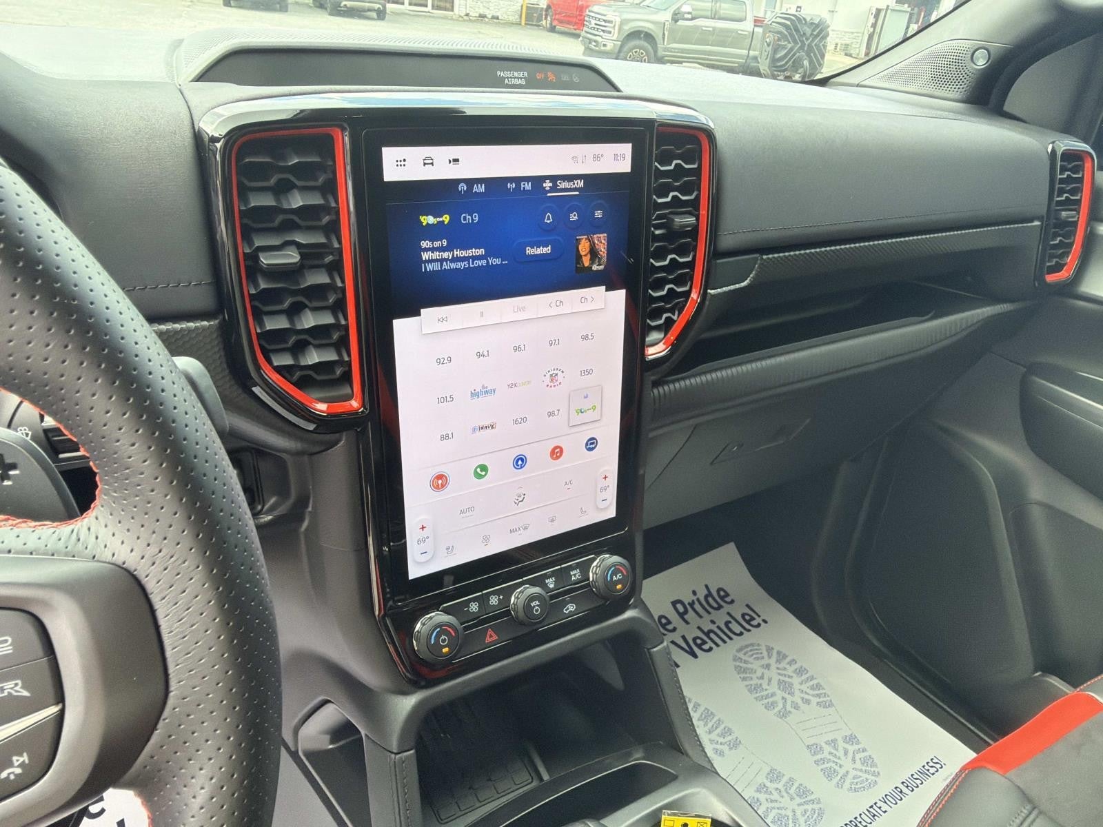 2025 Ford Ranger RAPTOR 4WD SUPERCREW 5' B