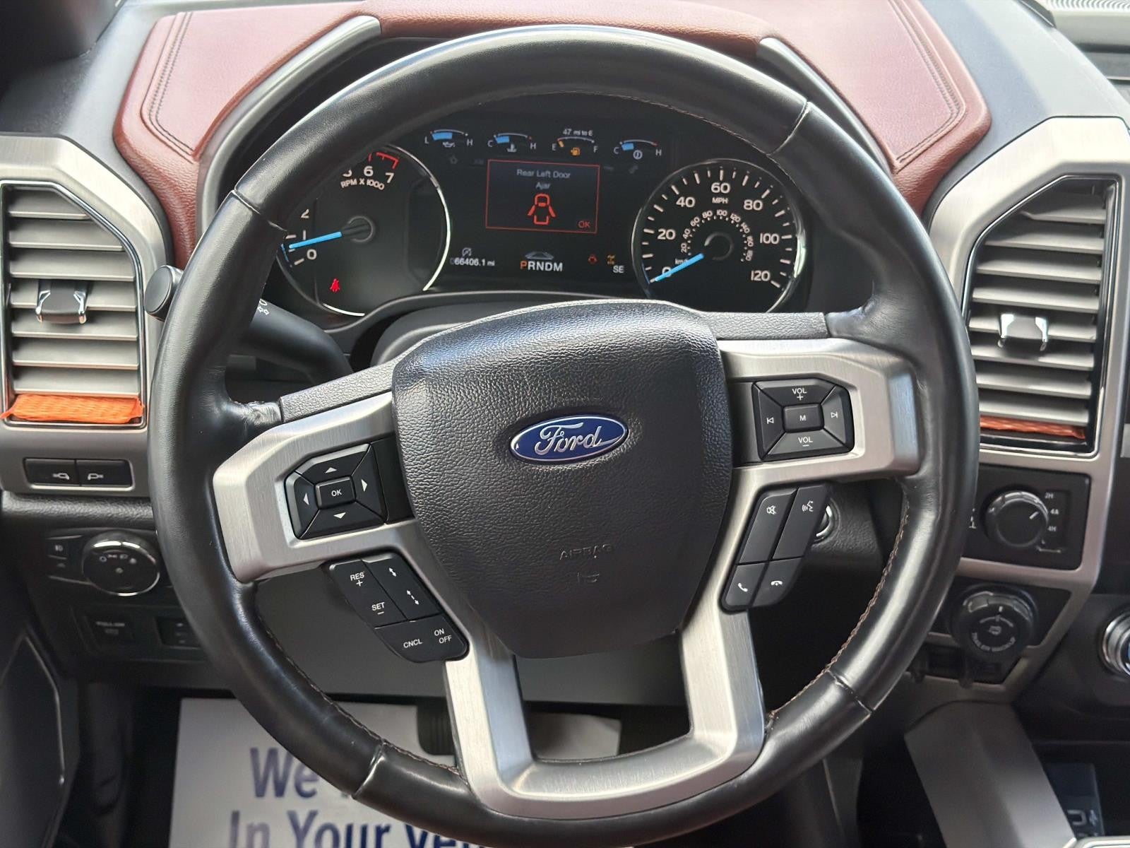 2019 Ford F-150 PLATINUM 4WD SUPERCREW 5.