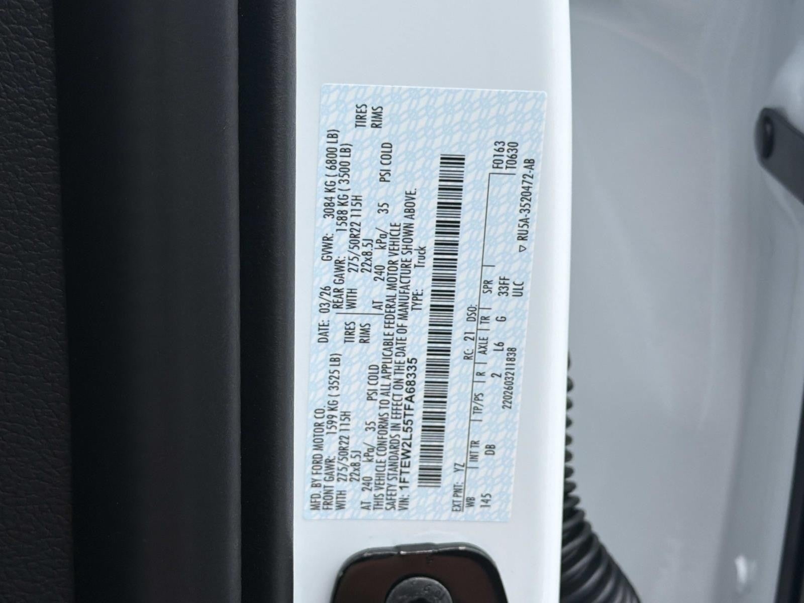 2026 Ford F-150 STX 4WD SUPERCREW 5.5' BO