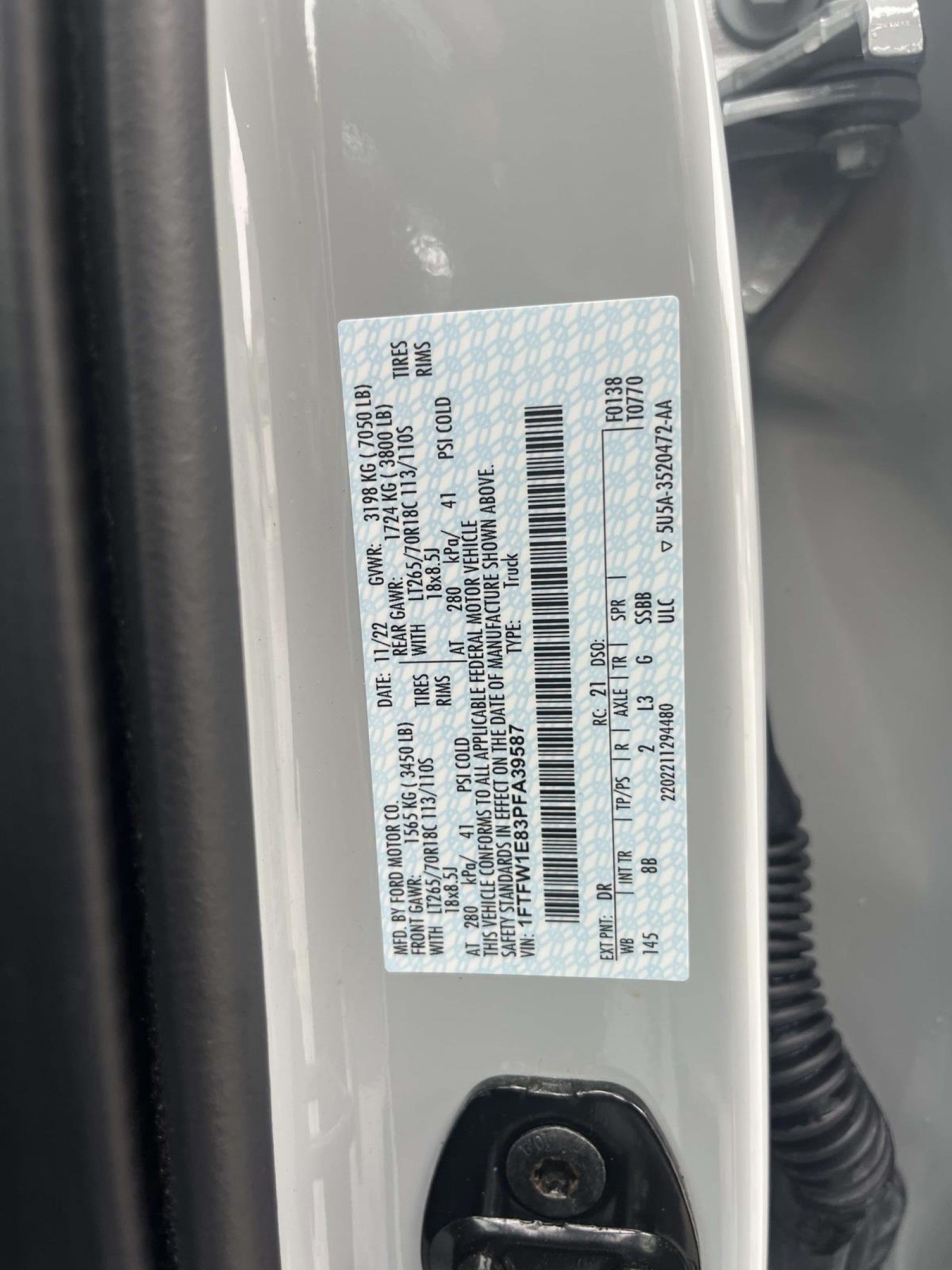 2023 Ford F-150 XL 4X4 SUPERCREW