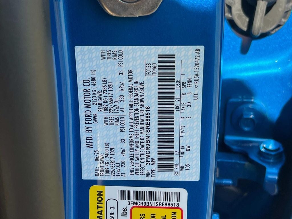 2025 Ford Bronco Sport Big Bend