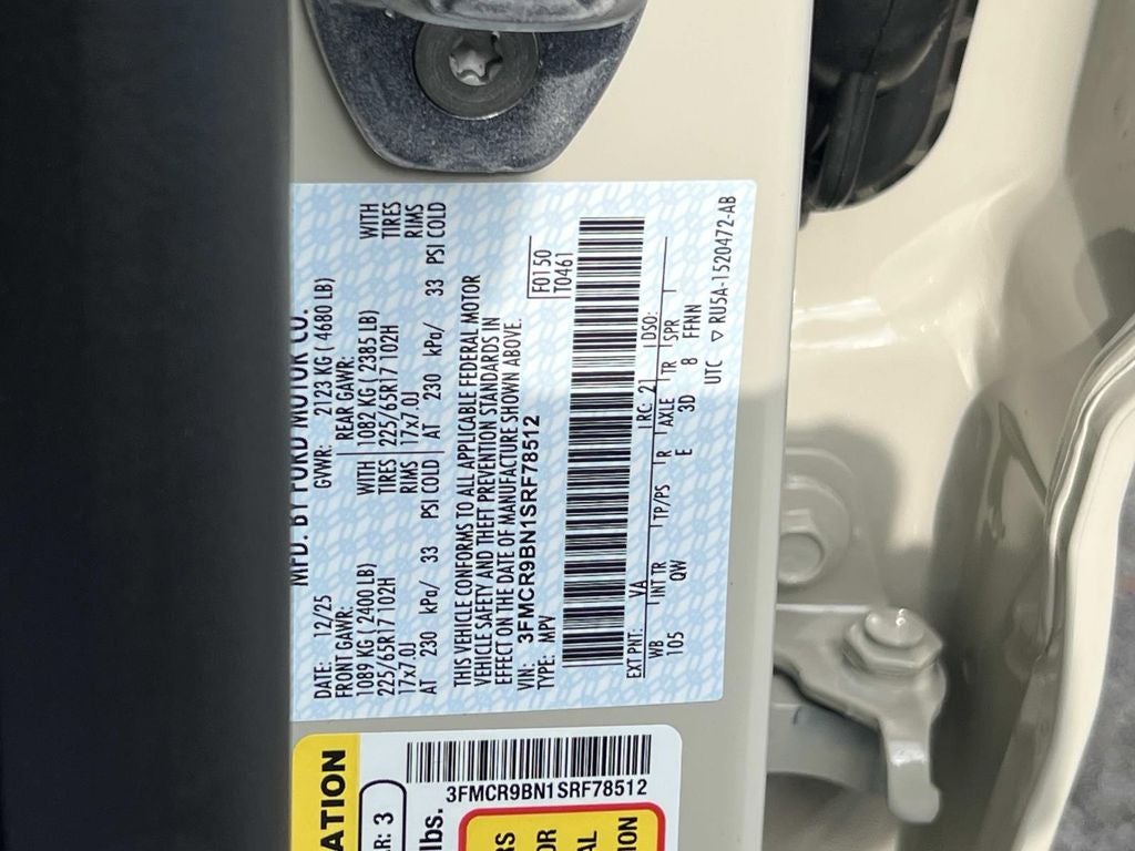 2025 Ford Bronco Sport Big Bend