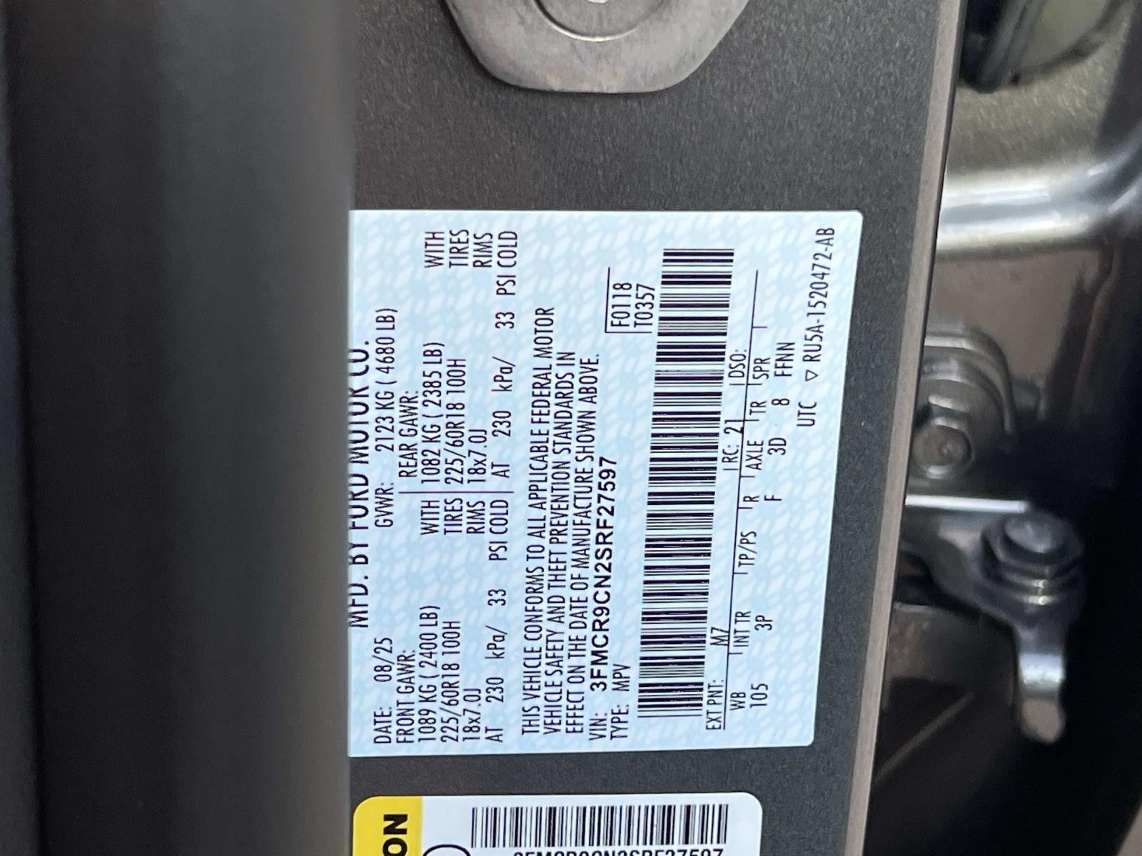 2025 Ford Bronco Sport Outer Banks