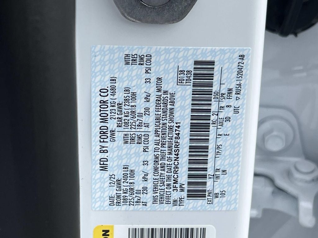 2025 Ford Bronco Sport Outer Banks