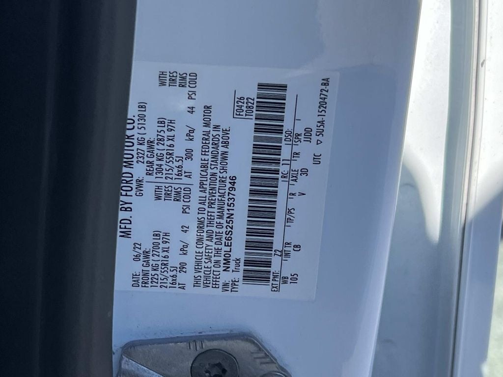 2022 Ford Transit Connect XL