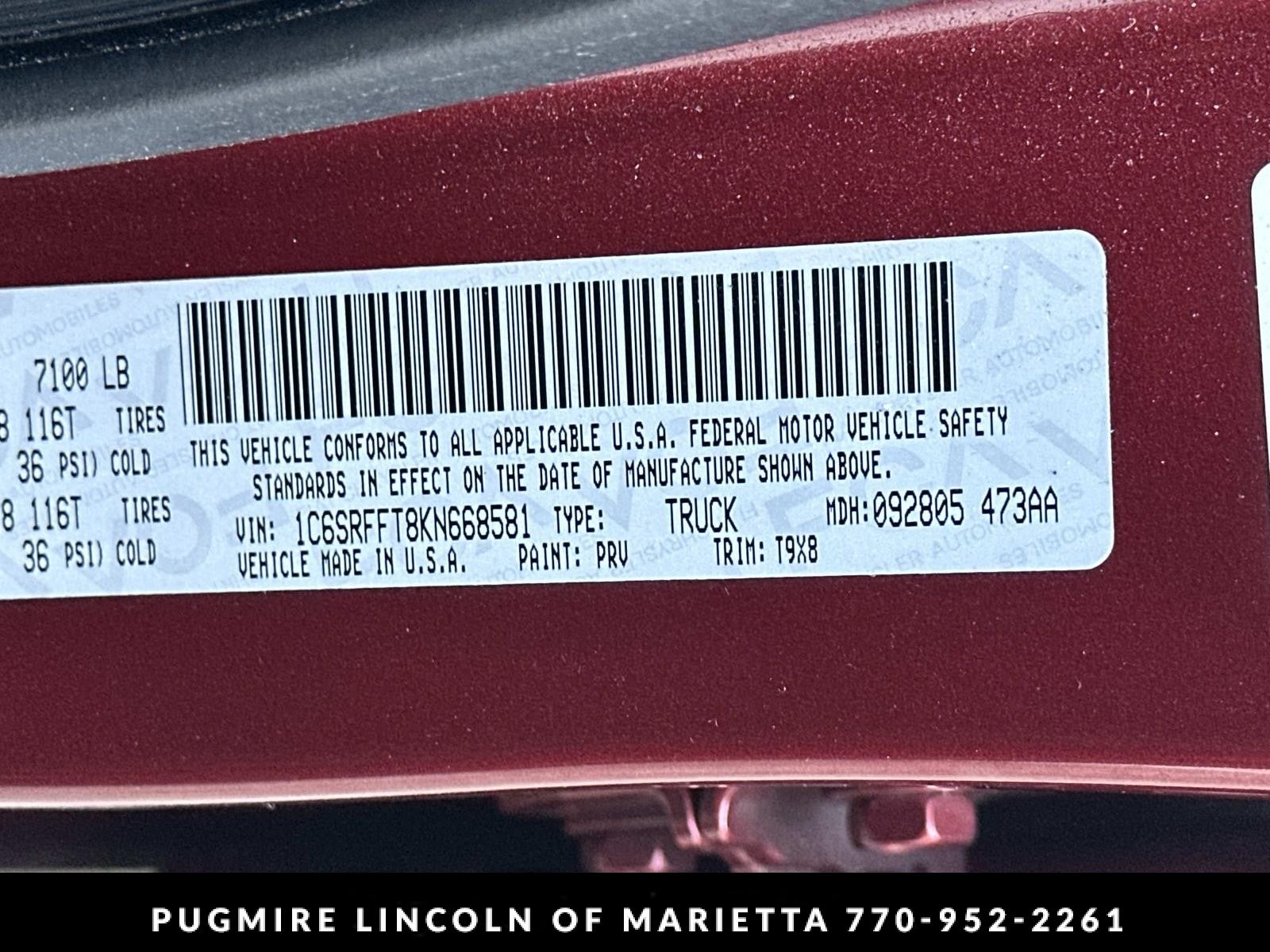 2019 RAM 1500 Big Horn/Lone Star