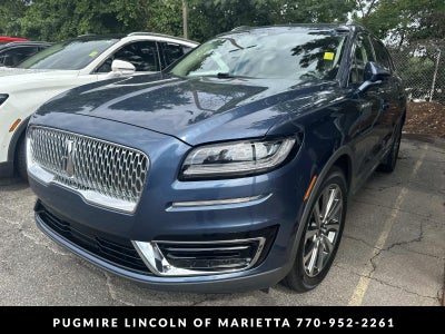 2019 Lincoln Nautilus Select