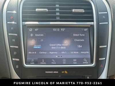 2019 Lincoln Nautilus Select