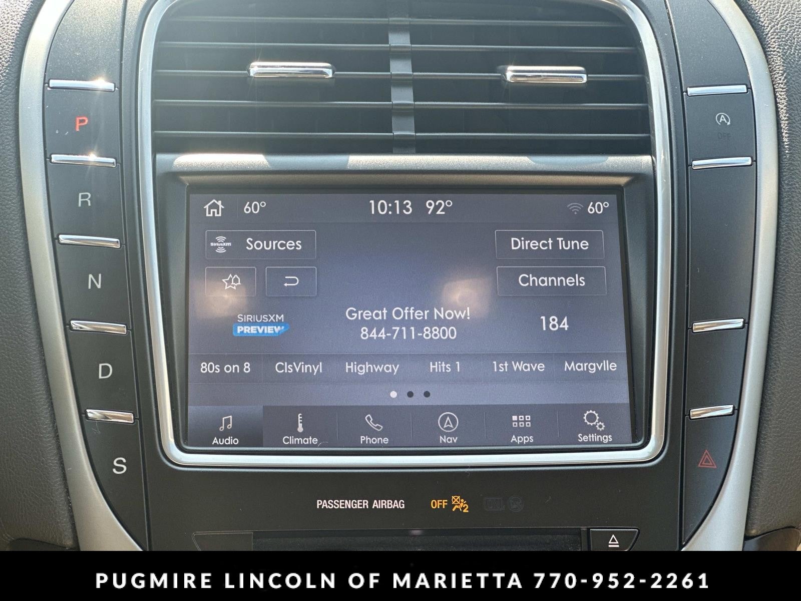 2019 Lincoln Nautilus Select
