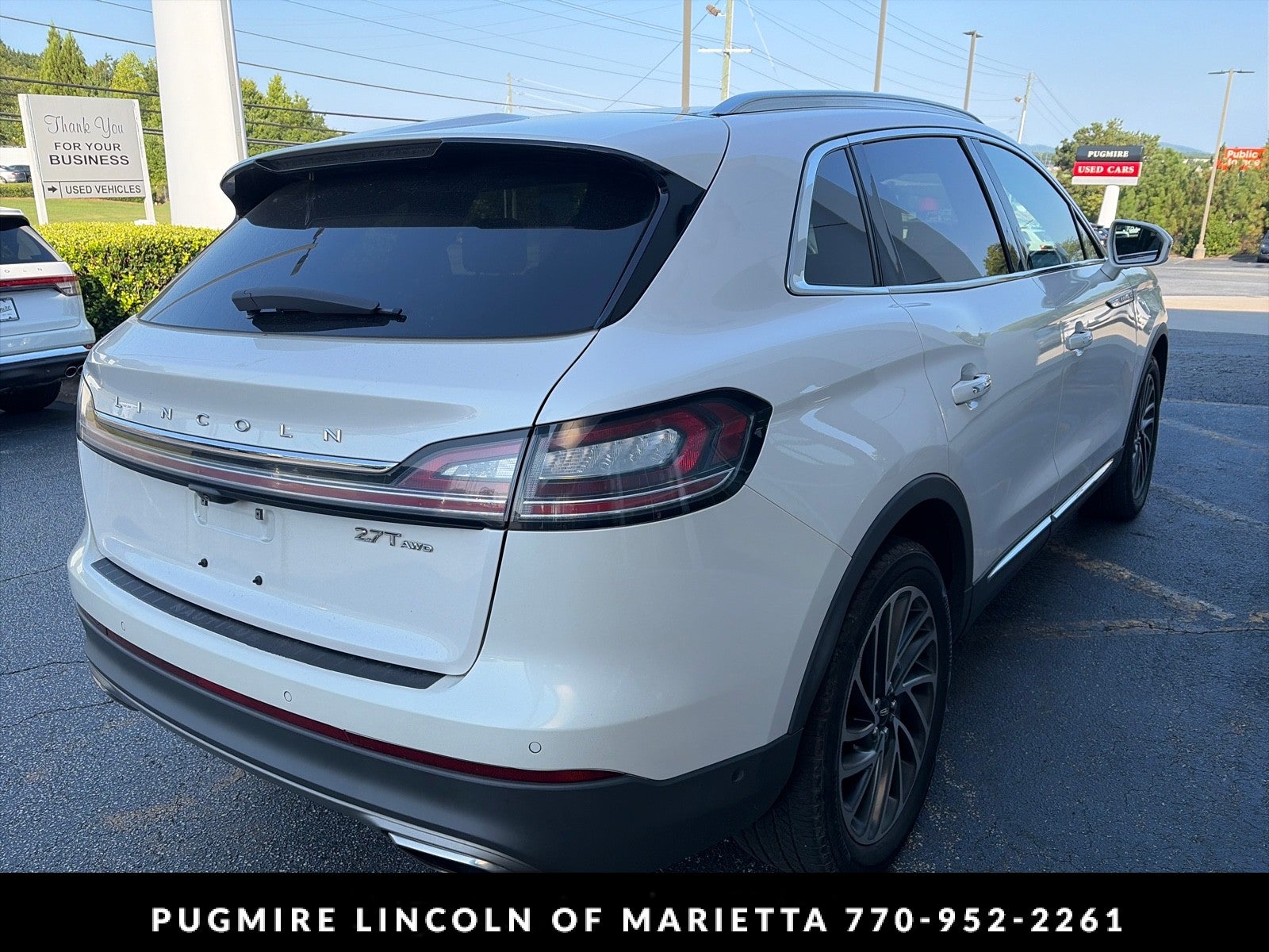 2019 Lincoln Nautilus Reserve