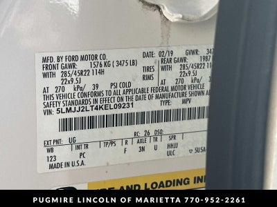 2019 Lincoln Navigator Reserve