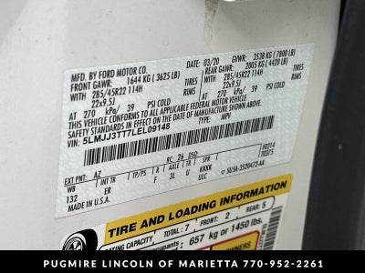 2020 Lincoln Navigator L Black Label