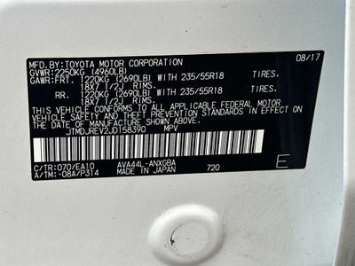 2018 Toyota RAV4 Hybrid Limited