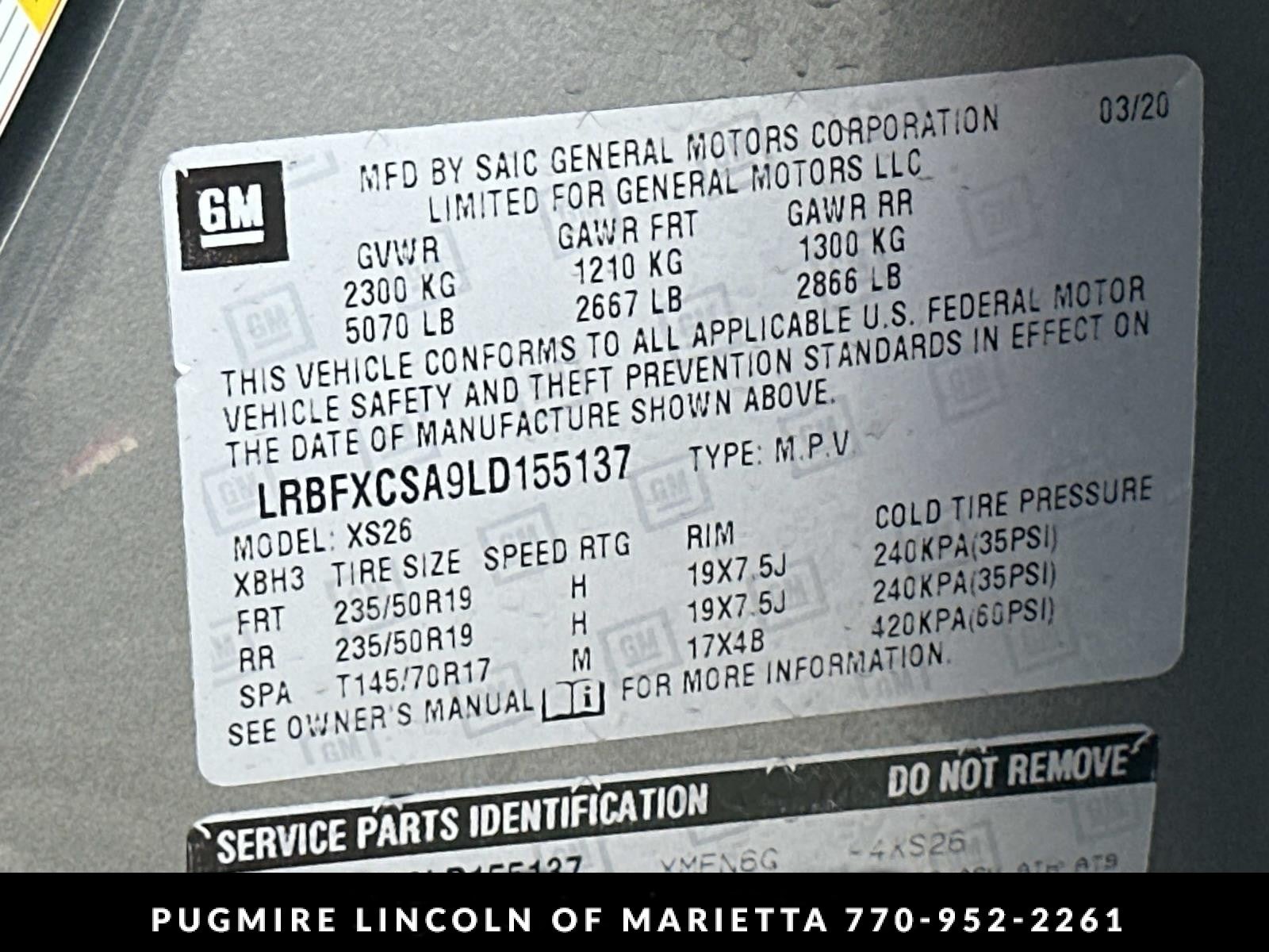 2020 Buick Envision Essence