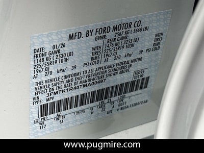 2026 Ford MUSTANG MACH-E SELECT RWD