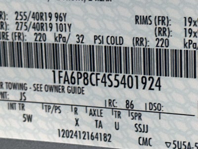 2025 Ford Mustang GT Premium RTR Spec 3