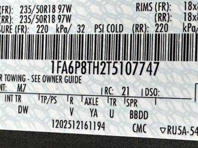 2026 Ford Mustang ECOBOOST FASTBACK