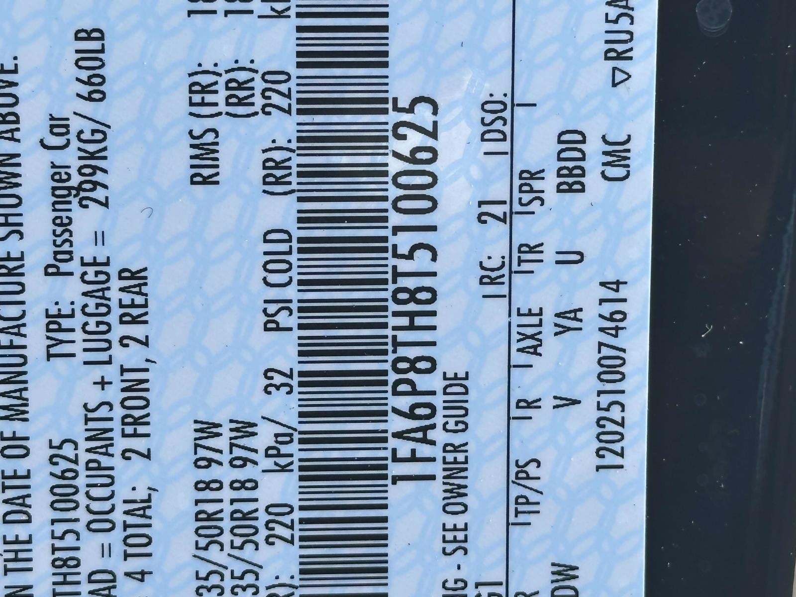 2026 Ford Mustang ECOBOOST FASTBACK