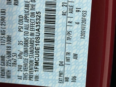 2025 Ford Escape PHEV FWD