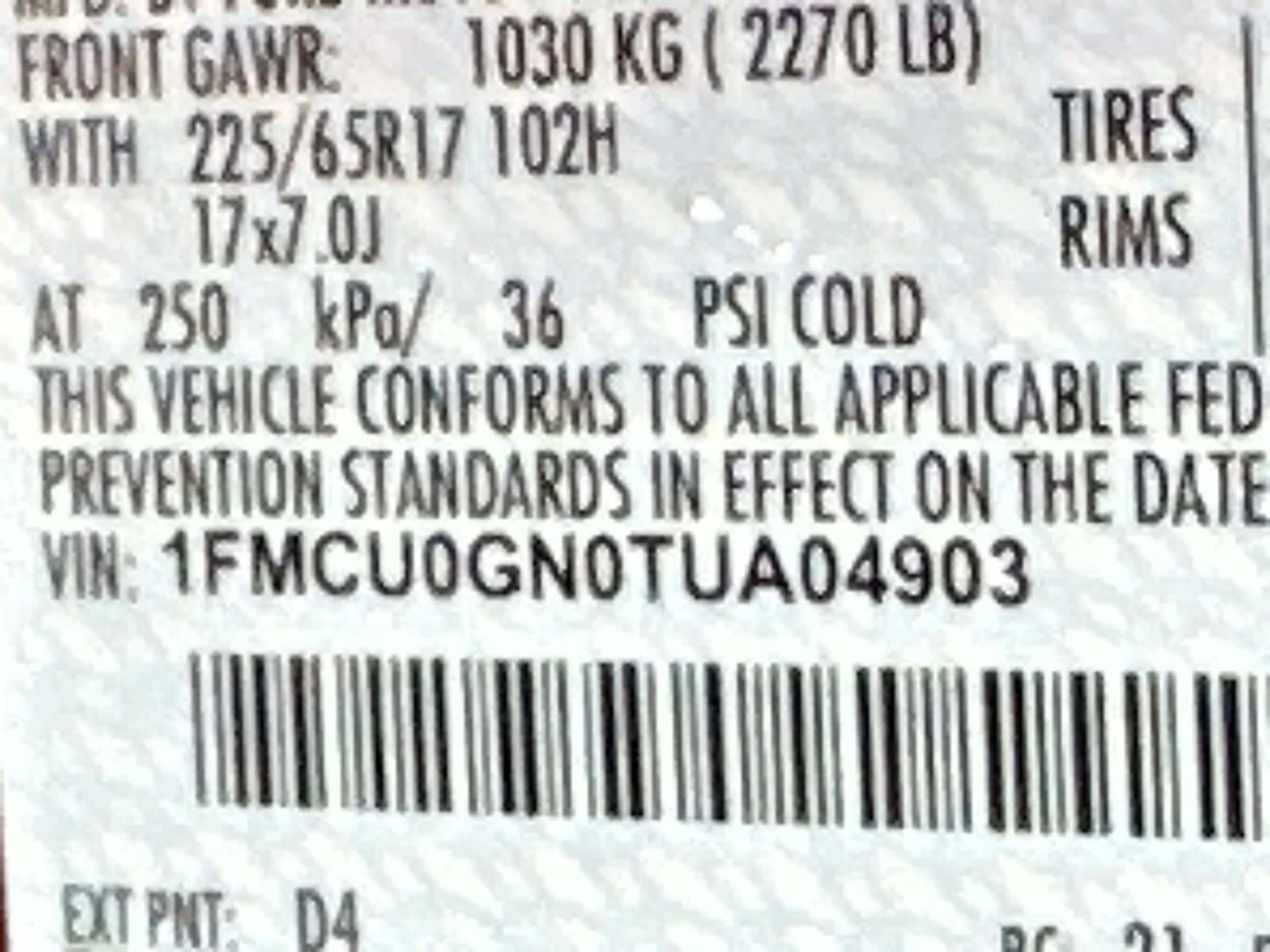 2026 Ford Escape ACTIVE FWD