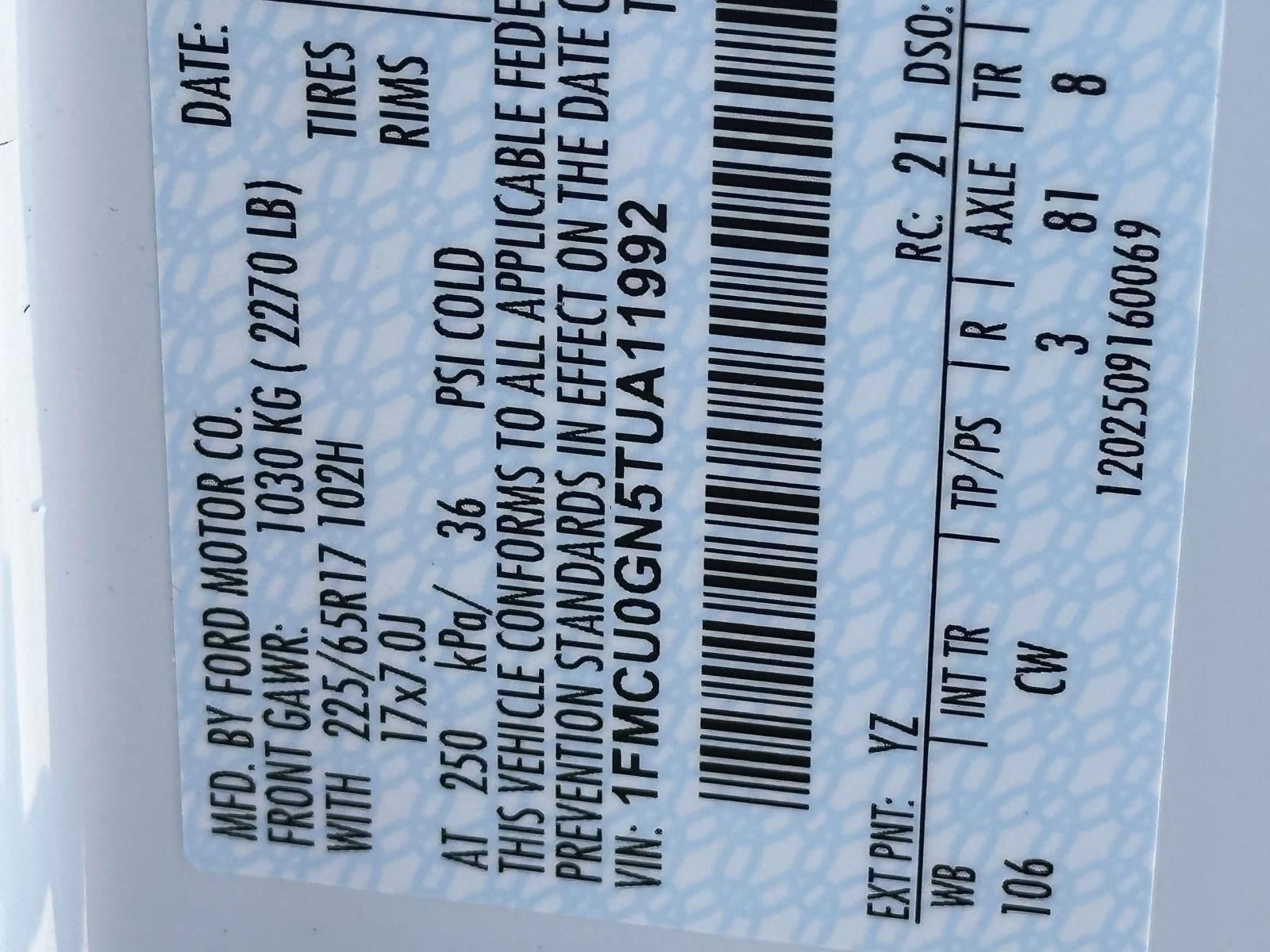 2026 Ford Escape ACTIVE FWD