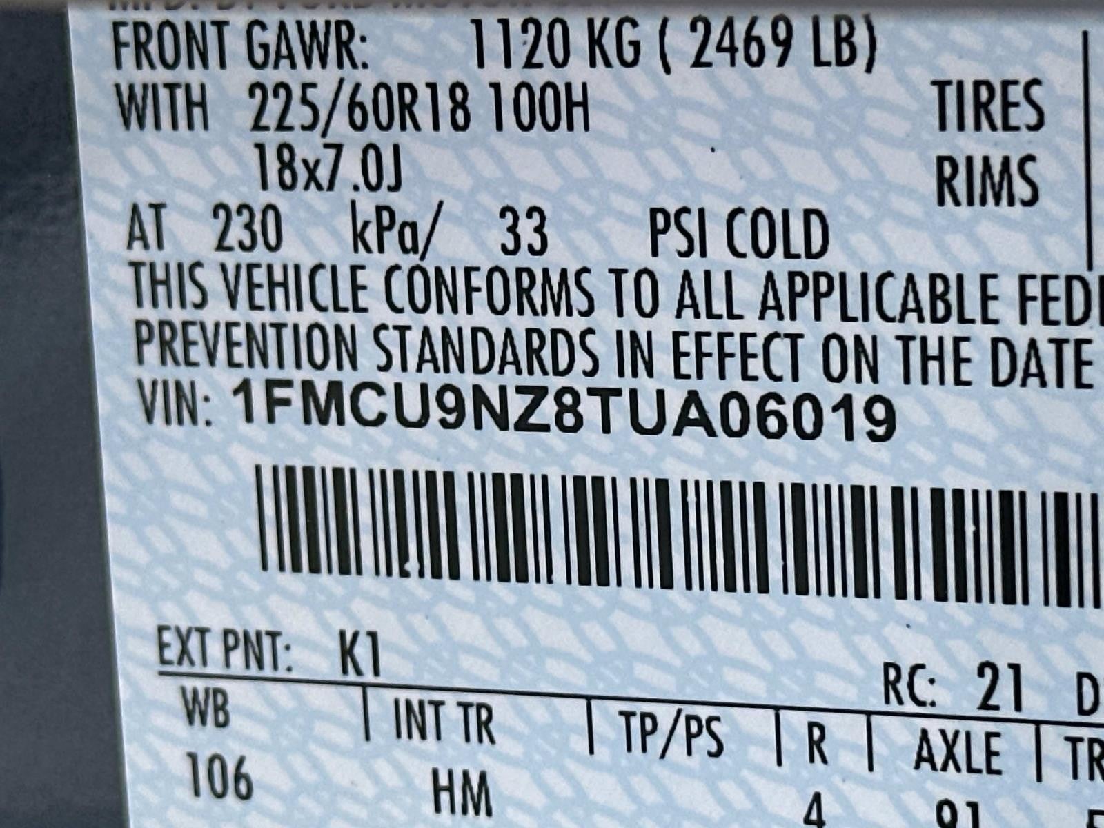 2026 Ford Escape ST-LINE SELECT AWD