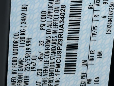 2024 Ford Escape ST-LINE ELITE AWD