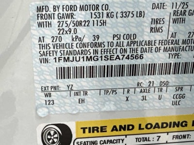 2025 Ford Expedition PLATINUM 4X4