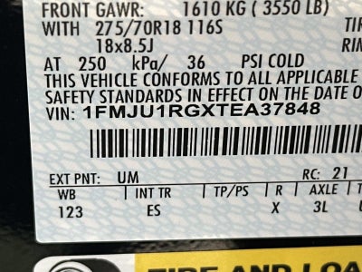 2026 Ford Expedition TREMOR 4X4