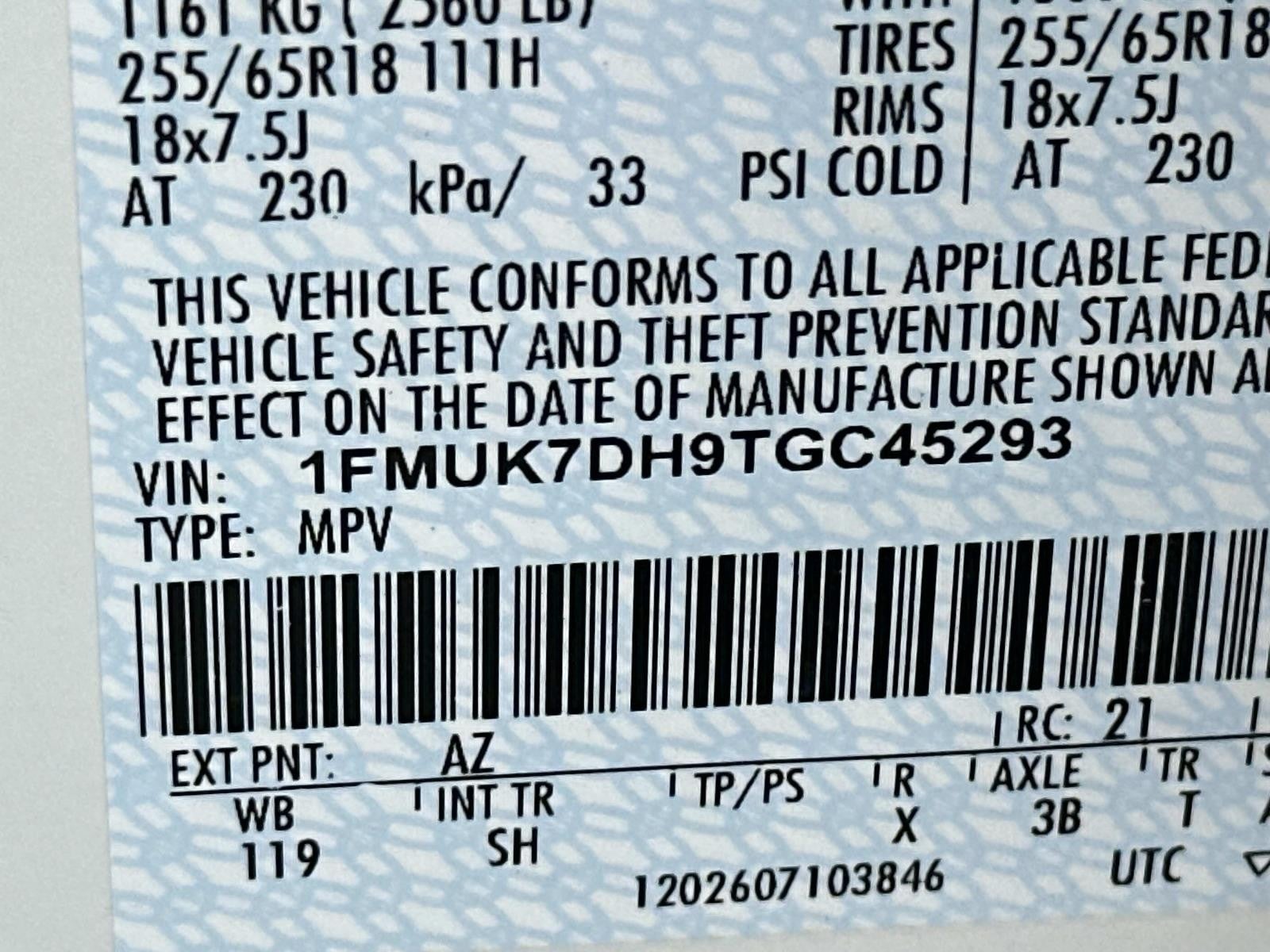 2026 Ford Explorer ACTIVE RWD