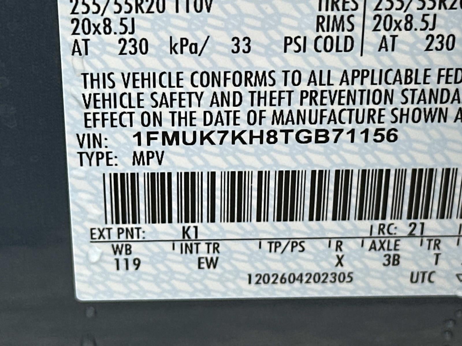 2026 Ford Explorer ST-LINE RWD