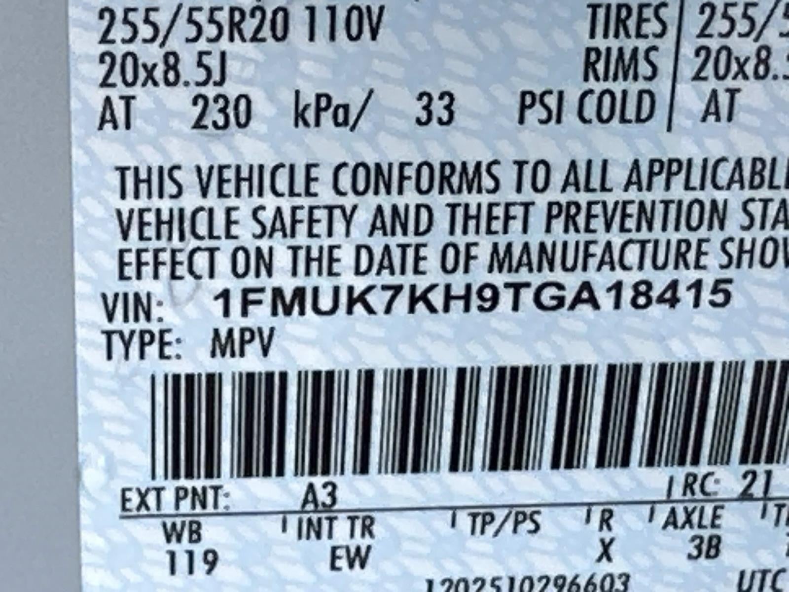 2026 Ford Explorer ST-LINE RWD